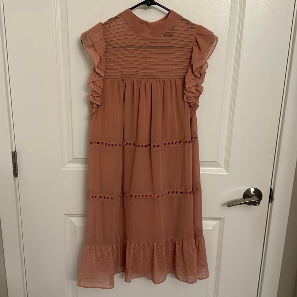 Blush pink dress